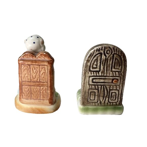AVON Vintage Small  Treasures 2 Porcelain Mouse Figurines Home Decor Collector’s - Picture 3 of 6